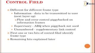 HDLC High Level Data Link Control Protocol  Data Link Layer  Computer Communication Networks [upl. by Lika]