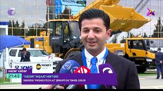 PROMEX TECH sərgidə  Xəzər TV reportaj [upl. by Notlew650]