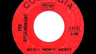 1967 HITS ARCHIVE Mercy Mercy Mercy  Buckinghams mono 45 [upl. by Kelli250]