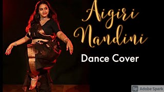 AIGIRI NANDINI  Dance Cover ✨  Navaratri Special [upl. by Spillihp]