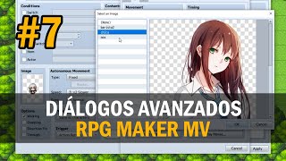 RPG Maker MV  Tutorial en Español 7  Diálogos avanzados [upl. by Yllier]