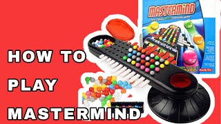 MASTERMIND BOARDGAME TUTORIAL 2020 CODEBREAKER [upl. by Ereveniug]