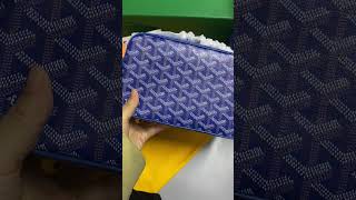 Goyard Cap Vert PM Bag Sky Blue reviewshorts [upl. by Anitsirk]