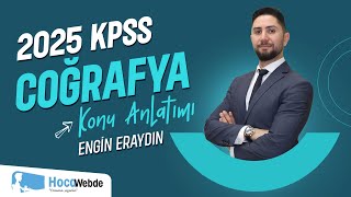 36 KPSS 2025 COĞRAFYA ENGİN ERAYDIN TÜRKİYENİN BEŞERİ COĞRAFYASI  2 [upl. by Eiramanig]