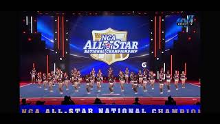 cheer athletics PANTHERS  nca day two [upl. by Asena]