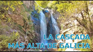 La CASCADA MÁS ALTA de GALICIA a FERVENZA do TOXA Silleda Pontevedra Galicia Spain [upl. by Dam]