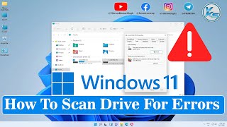 ✅ How To Scan Drive For Errors in Windows 11 [upl. by Camey160]