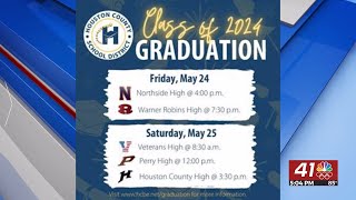 Houston County graduation date and times set [upl. by Koorb]