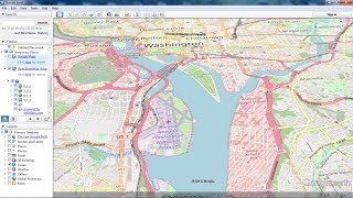 Google Map and OpenStreetMap as overlays in Google Earth [upl. by Cassie]