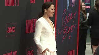 Sandra Oh Killing Eve not shooting any time soon [upl. by Sitnik]