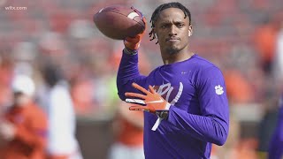 Diondre Overton former Clemson football wide receiver dies in overnight shooting [upl. by Bertrando]