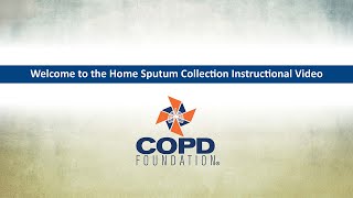 Sputum Collection Instructional Video [upl. by Ranit]