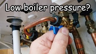 How To Increase Boiler Pressure On Ideal Logic Combi [upl. by Elocyn141]