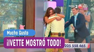 Ivette mostró todo  Mucho Gusto 2016 [upl. by Ahtaela]