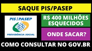 SAQUE PISPASEP  COMO CONSULTAR O ABONO SALARIAL NO SITE GOVBR [upl. by Nolrah]