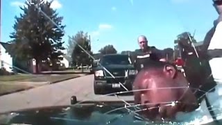 Man Suing for Excessive Force After Police Break Windshield with Suspects Head [upl. by Esiouqrut]