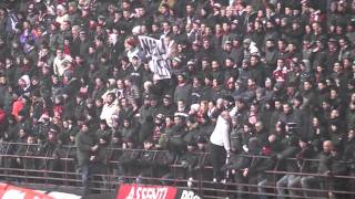 Milan Napoli 00 Curva Sud Milano CORI CONTRO I NAPOLETANI E DE LAURENTIIS  IN FULL HD [upl. by Eiralc806]