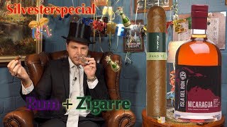 Zigarren und Rum Tasting  Nicarao Anno VI und Isla del Ron Silvesterspecial [upl. by Kendrah]