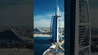 Burj Al Arab Drone View 🏝️  Stunning Aerial Shot of Dubai’s Iconic Hotel [upl. by Lach838]