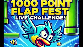 Flappy Bird 1000 Points livestreaming [upl. by Ariamoy]