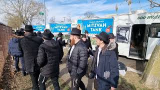 Mitzvah Tank Parade in Honor of Yud Shevat [upl. by Ardnuassak]