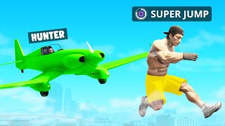 HUNTERS Vs SPEEDRUNNER With SUPER POWERS In GTA 5 [upl. by Quenna319]