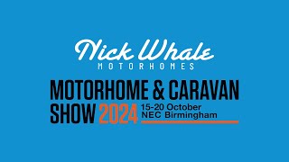 NEC Motorhome amp Caravan Show October 2024 amp Nick Whale Motorhomes [upl. by Haywood]