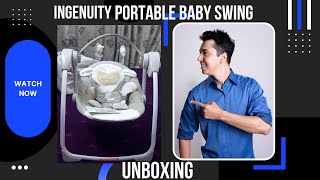 Ingenuity Comfort 2 Go Portable Swing Review  How to assemble GreenBirdsPK [upl. by Flosi]