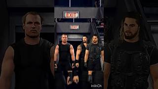 WWE the shield entrance and winning moment gameplay ytshorts theshield romanreigns wwe2k24 [upl. by Nosac]