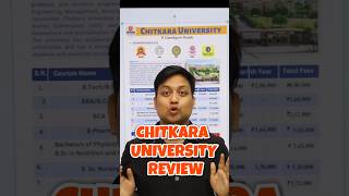 Chitkara University Review  chitkara university chandigarh review  chitkara college review [upl. by Lawtun]