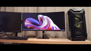 the best bdget ultrawide 34 inch gaming monitor reveiw [upl. by Hollah]