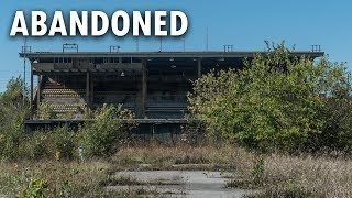 Abandoned Saginaw County Fairgrounds amp Horse Race Track  MASSIVE STADIUM [upl. by Walsh]