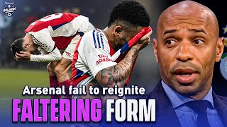 Thierry Henry questions Arsenals slippery form amp debates Merino handball  UCL Today  CBS Sports [upl. by Ahsirhcal]