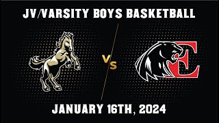 Varsity Boys Basketball vs Eastbrook [upl. by Ahsina]