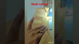 neck cutting motivationalvideo neckdesign [upl. by Ecenahs]