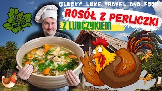 DOMOWY ROSÓŁ Z PERLICZKI Z LUBCZYKIEM ZASKOCZ GOŚCI SUPER SMAKIEM [upl. by Rosecan931]