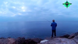 Pesca Spinning Almeria  akami 190 34 gramos [upl. by Halonna592]