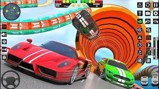 GT Ramp Car Stunts Racing Simulator  Extreme Car Crash Beam Derby 3D  Android GamePlay [upl. by Lihp]