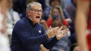 Geno Auriemma UConn womens basketball pregame North Carolina  12823 [upl. by Michale]