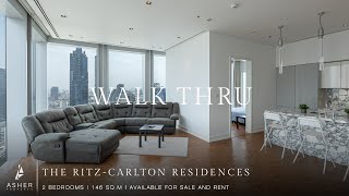 Walk thru  2 Bedrooms  The Ritz Carlton Residences Bangkok [upl. by Asilram483]