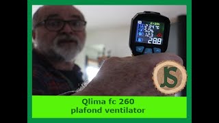 qlima fc 260 plafond ventilator [upl. by Rie]