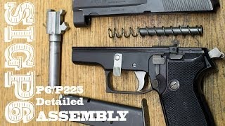 Sig Sauer P6  P225 Detailed Assembly [upl. by Reckford303]