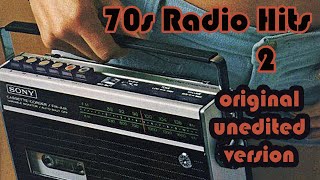 70s Radio Hits on Vinyl Records Part 2  UNEDITED VERSION [upl. by Avron]