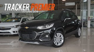 Confira as diferenças da linha 2017 para a 2018 da Nova Chevrolet Tracker Premier 14 Turbo [upl. by Eirtemed]