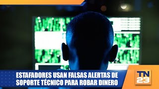 Estafadores usan falsas alertas de soporte técnico para robar dinero [upl. by Reaht369]