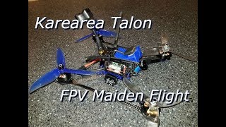 Karearea Talon  FPV Maiden Flight [upl. by Jeanie]