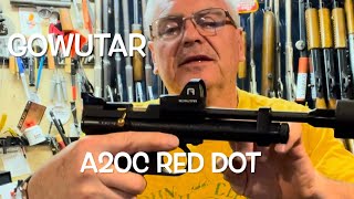 GOWUTAR A20C RMR Mount red dot multiple reticle on my Buck Rail 2240 build [upl. by Tonneson451]