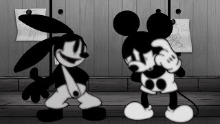 【FNF】Cravings but Oswald and Mickey Mouse sings it [upl. by Mosora707]