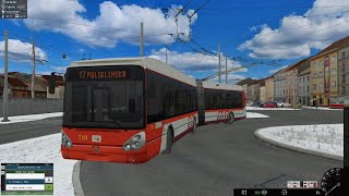 Simt Simulator  Trolleybus Line 17 Shortened Bělice  Poliklinika Part 32 [upl. by Borden]