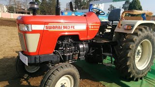 SWARAJ 963 FE 60 HP POWER S TRACTORaagya mele meaalu farm modipuramMEERUT [upl. by Cotter]